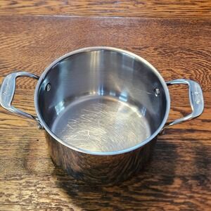 Emeril Lagasse Stainless Steel 3 Qt Saucepan with Copper Core Dual Handles